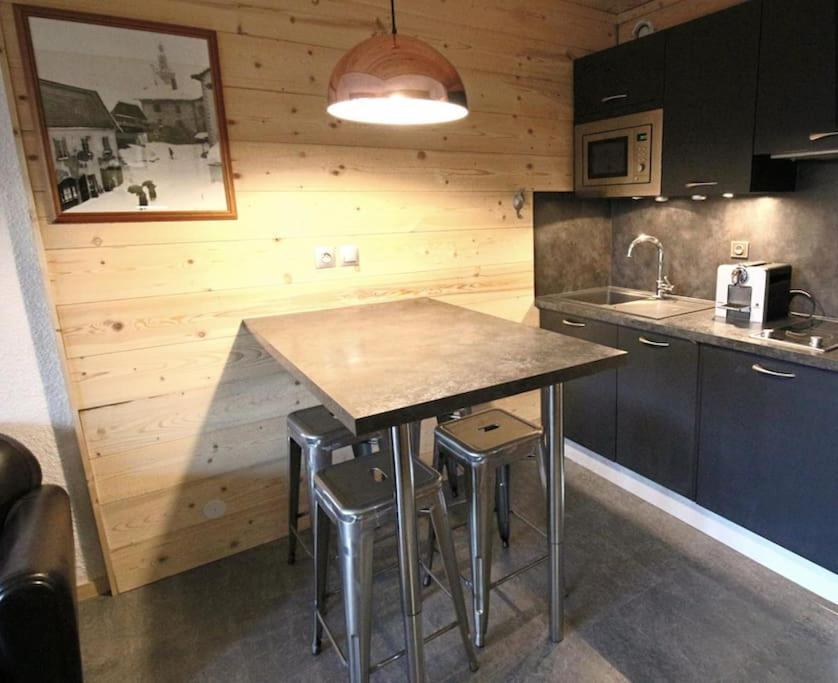 Studio Avec Coin Montagne Au Pied Des Pistes Megève Екстериор снимка
